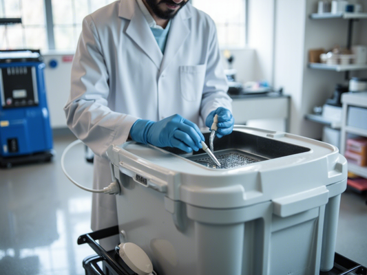 Mantenimiento preventivo de un baño de agua en laboratorio de investigación